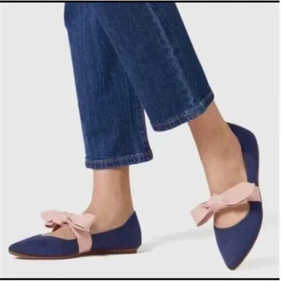 Rothy's The Slip-On Mary Jane Flat in Sapphire Deep Blue Size W6.5 - Picture 2 of 11
